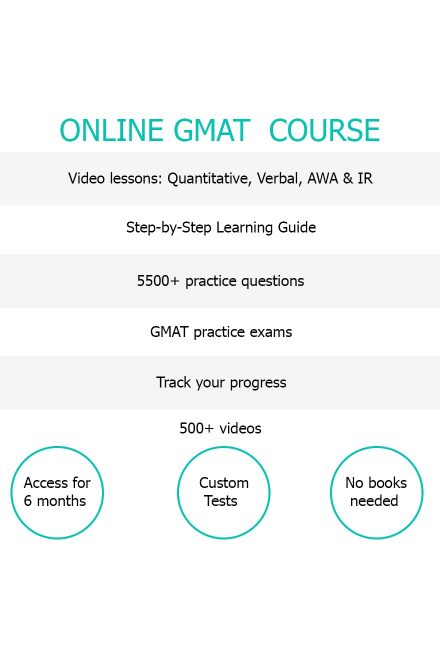 Online GMAT Course